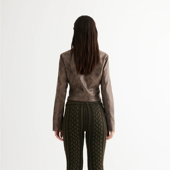 BELLA MOTO JACKET | CHOCOLATE A3 - Picture 8 of 12